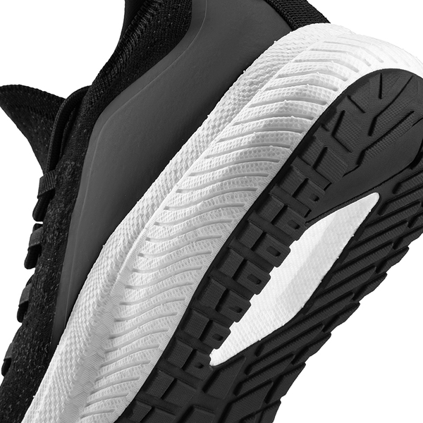 [VitalLife] Men's Knitted Slip-On Casual Sneakers - BLACK - 5